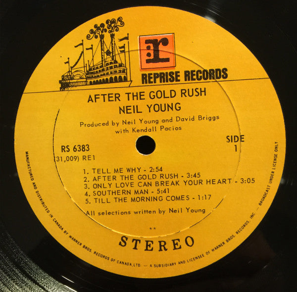 Neil Young : After The Gold Rush (LP, Album, RCA)