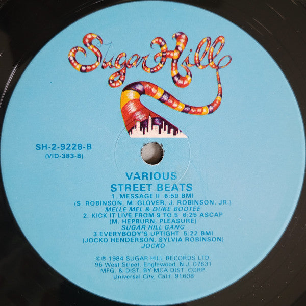 Various : Street Beats (2xLP, Comp, Glo)