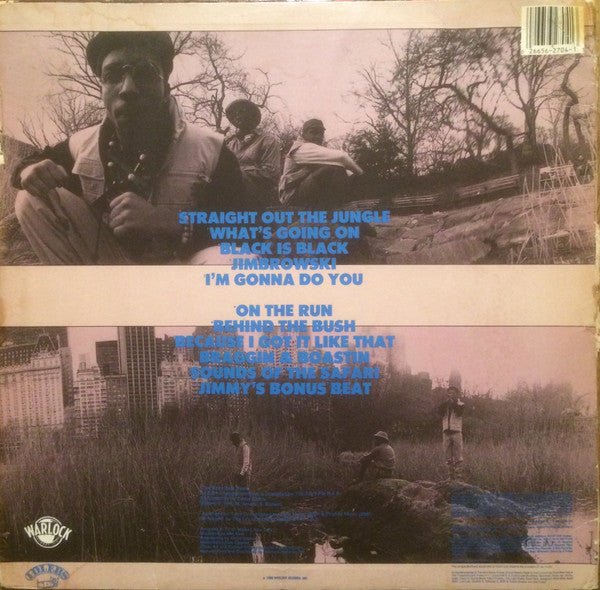 Jungle Brothers : Straight Out The Jungle (LP, Album, Gre)