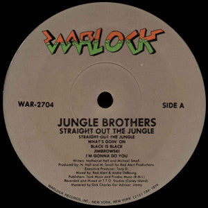 Jungle Brothers : Straight Out The Jungle (LP, Album, Gre)