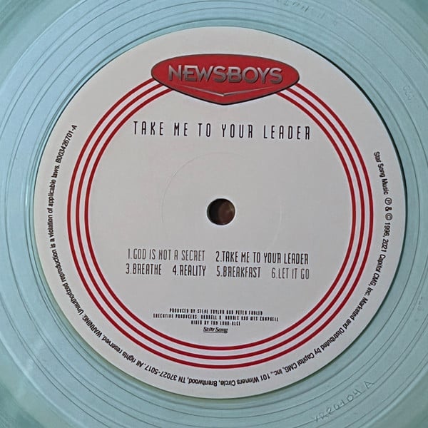 Newsboys : Take Me To Your Leader (LP, Album, RE, Cok)