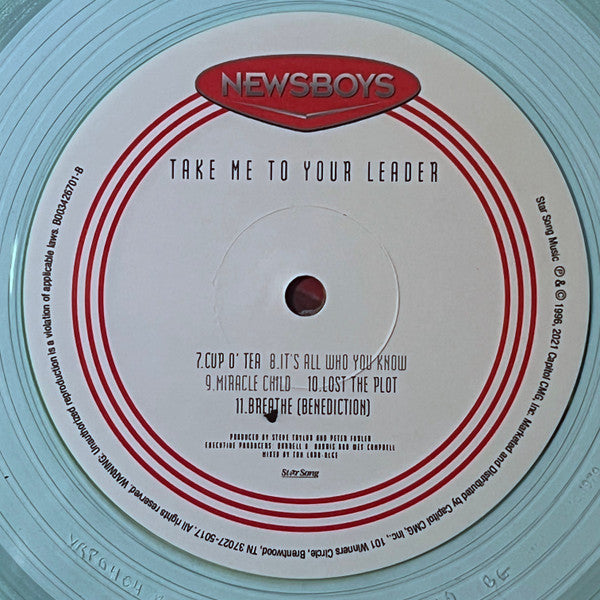 Newsboys : Take Me To Your Leader (LP, Album, RE, Cok)