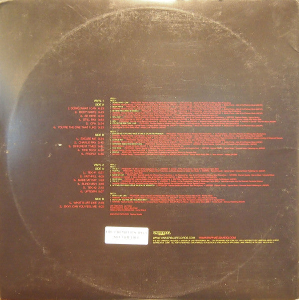 Raphael Saadiq : Instant Vintage (2xLP, Album, Promo, Gat)