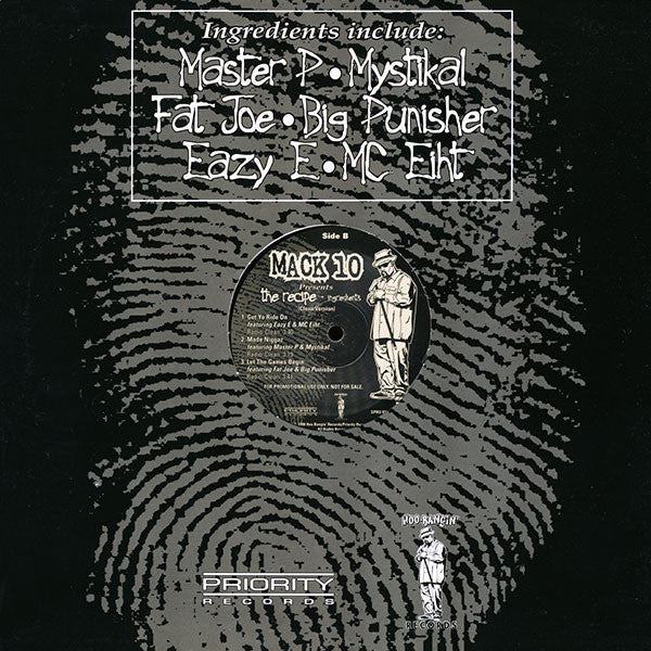 Mack 10 : Ingredients From The Recipe (12", Promo, Smplr)