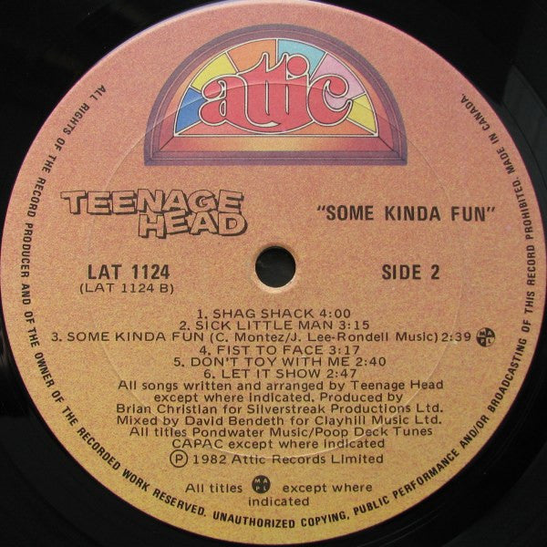 Teenage Head : Some Kinda Fun (LP, Album)