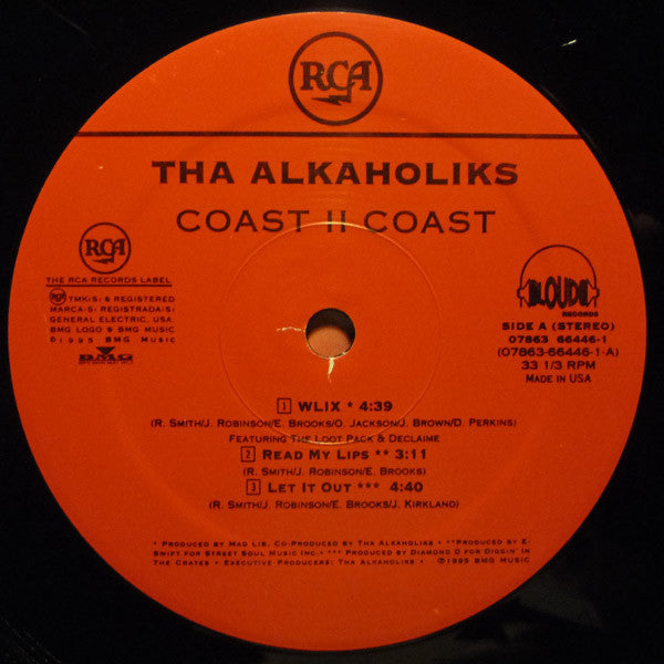 Tha Alkaholiks : Coast II Coast (2xLP, Album)