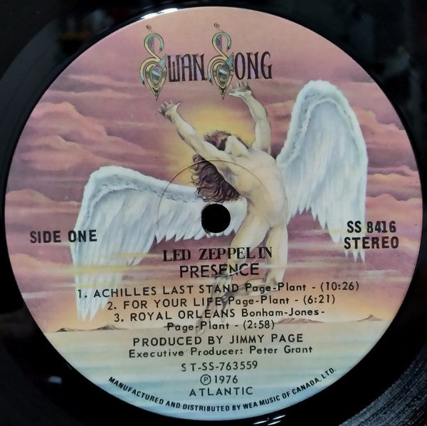 Led Zeppelin : Presence (LP, Album, RE)