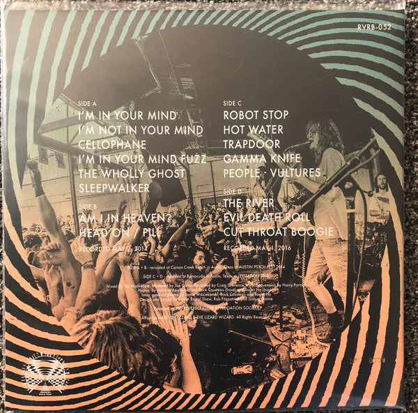 King Gizzard And The Lizard Wizard : Live At Levitation (2xLP, Ltd, Num, Gam)