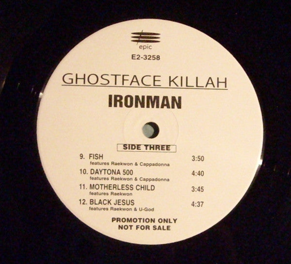 Ghostface Killah : Ironman (2xLP, Album, Promo)