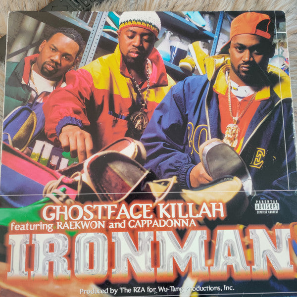 Ghostface Killah : Ironman (2xLP, Album, Promo)