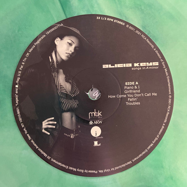 Alicia Keys : Songs In A Minor (2xLP, Album, Club, Ltd, Num, RE, Gre)