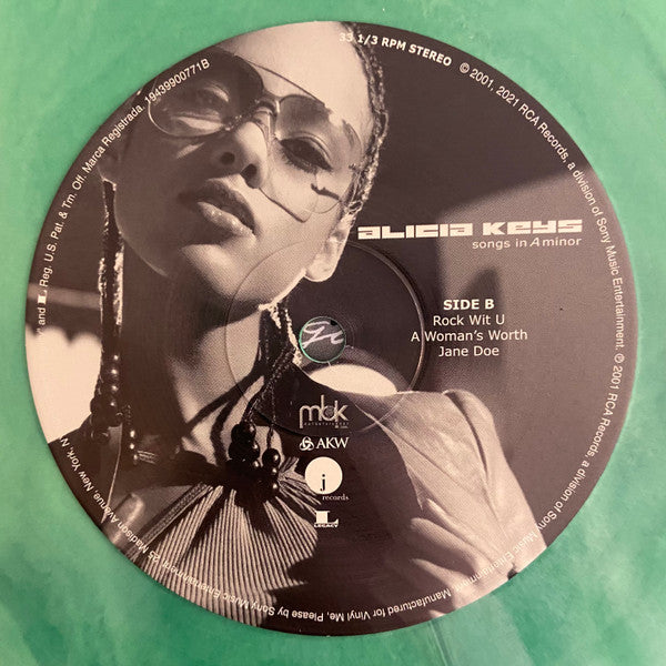 Alicia Keys : Songs In A Minor (2xLP, Album, Club, Ltd, Num, RE, Gre)