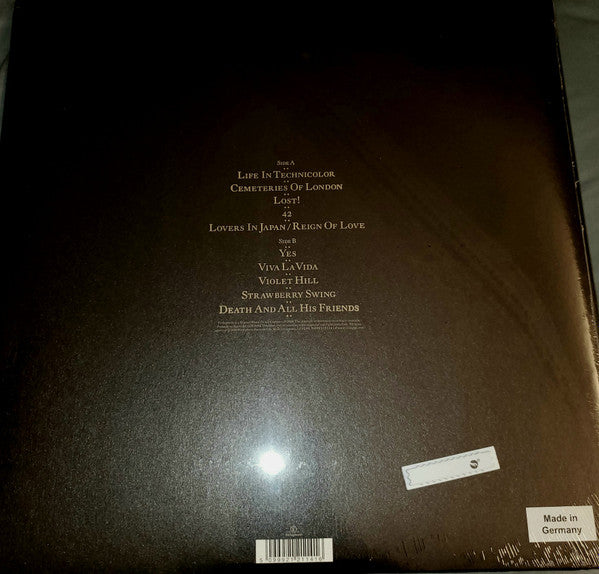 Coldplay : Viva La Vida Or Death And All His Friends (LP, Album, RE, Gat)