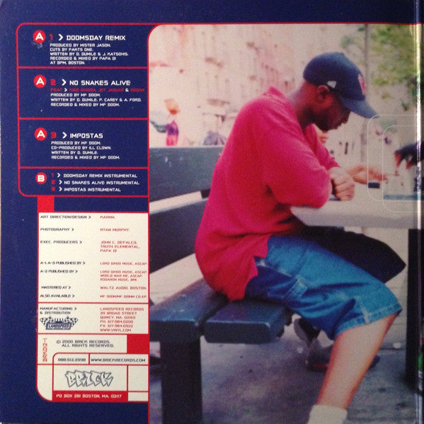 MF Doom / MF Grimm : MF (2x12", EP)