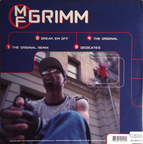 MF Doom / MF Grimm : MF (2x12", EP)
