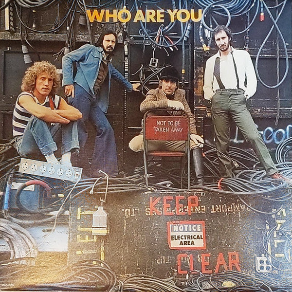 The Who : Who Are You (LP, Album, Red)