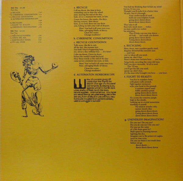 Nektar : Recycled (LP, Album)