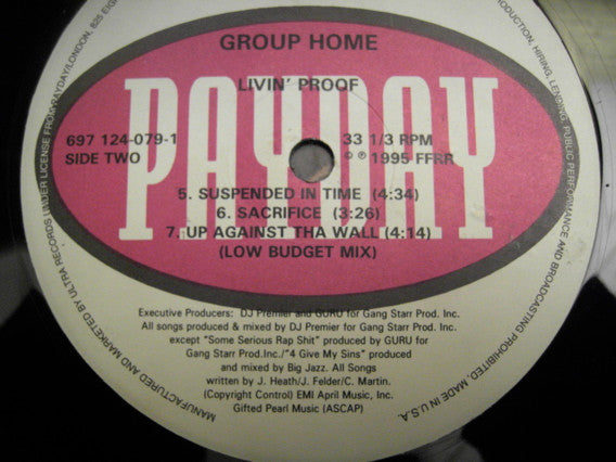 Group Home : Livin' Proof (2xLP, Album, RE)