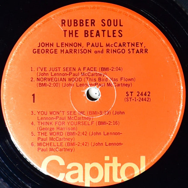 The Beatles : Rubber Soul (LP, Album, RE)