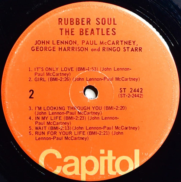 The Beatles : Rubber Soul (LP, Album, RE)
