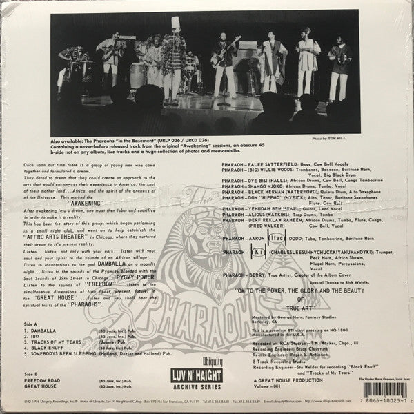 The Pharaohs (2) : Awakening (LP, Album, RE, RM, Rai)