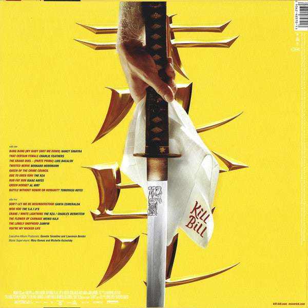 Various : Kill Bill Vol. 1 (Original Soundtrack) (LP, Album, Comp, RE)
