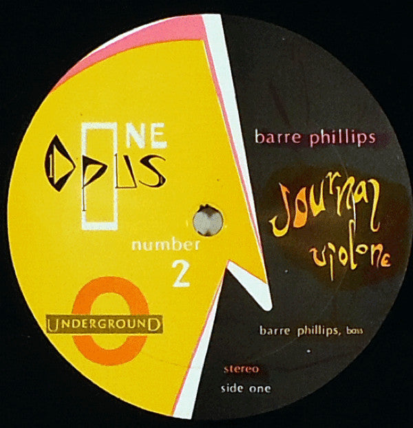 Barre Phillips : Journal Violone (LP, Album)