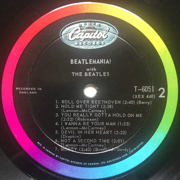 The Beatles : Beatlemania! With The Beatles (LP, Album, Mono, Rai)