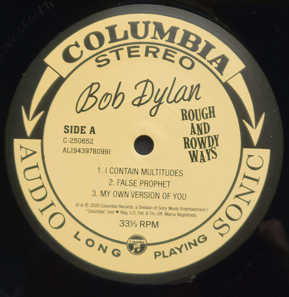 Bob Dylan : Rough And Rowdy Ways (2xLP, Album, 180)