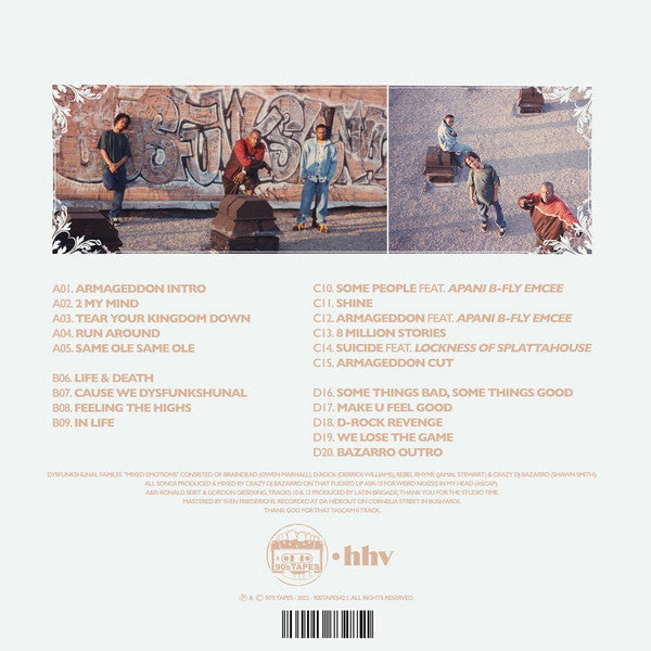 Dysfunkshunal Familee : Mixed Emotions (2xLP, Album, Ltd, RE)