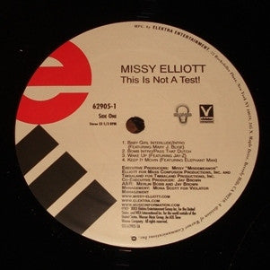 Missy Elliott : This Is Not A Test! (2xLP, Album)