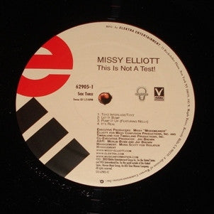 Missy Elliott : This Is Not A Test! (2xLP, Album)
