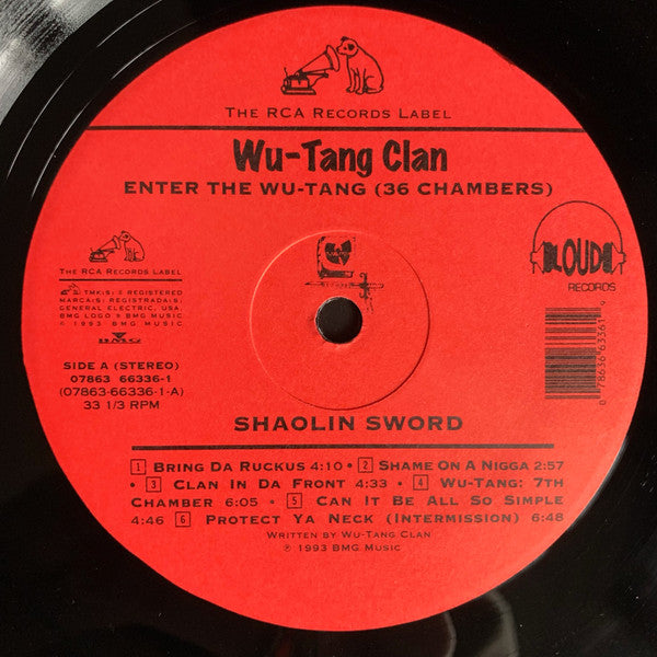 Wu-Tang Clan : Enter The Wu-Tang (36 Chambers) (LP, Album, RP, SRC)
