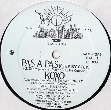 Koxo : Pas A Pas (Step By Step) (12")