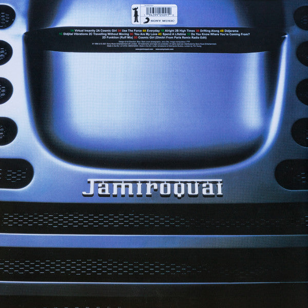 Jamiroquai : Travelling Without Moving (2xLP, Album, RE, RM, Yel)