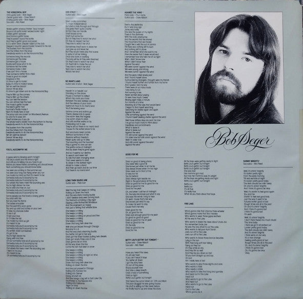 Bob Seger And The Silver Bullet Band : Against The Wind (LP, Album, Don)