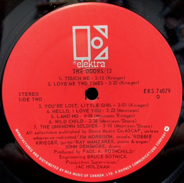 The Doors : 13 (LP, Comp, RE)