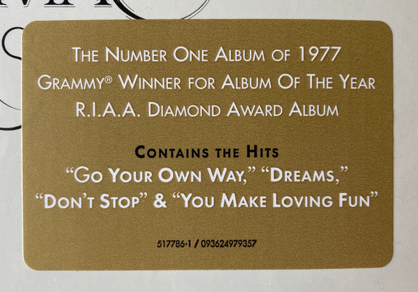 Fleetwood Mac : Rumours (LP, Album, RE)