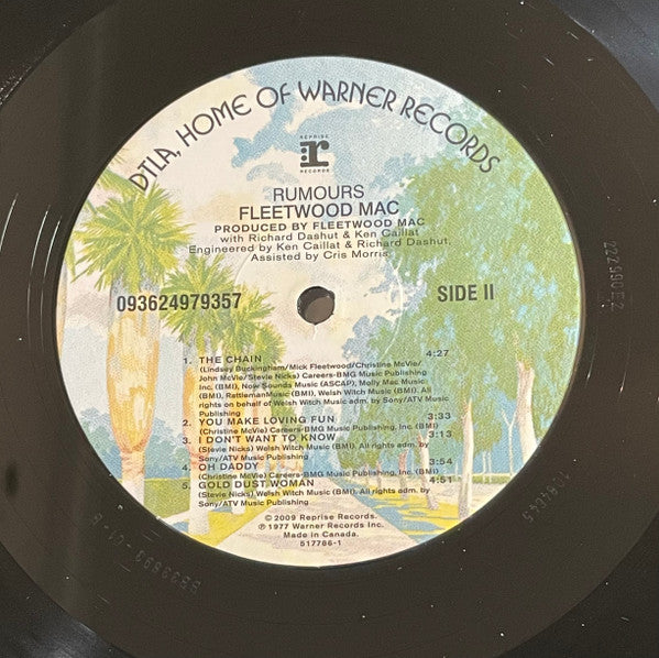 Fleetwood Mac : Rumours (LP, Album, RE)