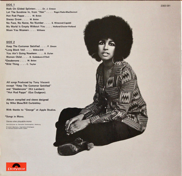 Marsha Hunt : Woman Child (LP, Album)