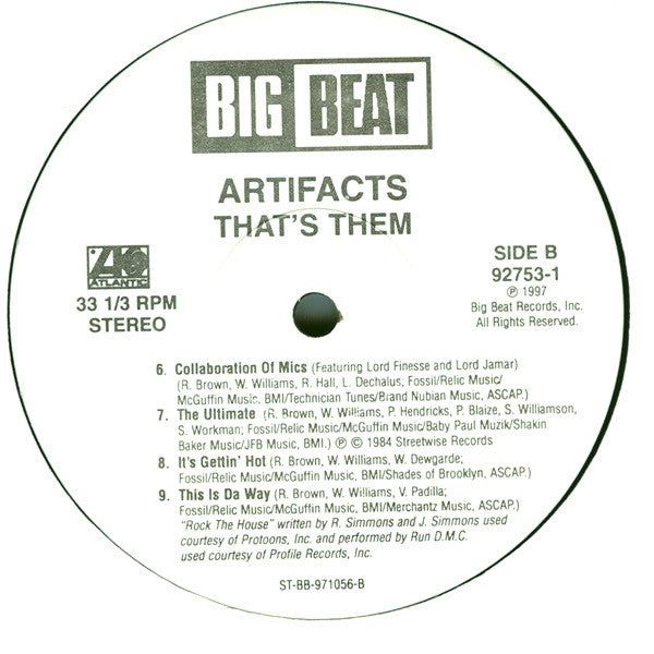 Artifacts : That's Them (2xLP, Album)