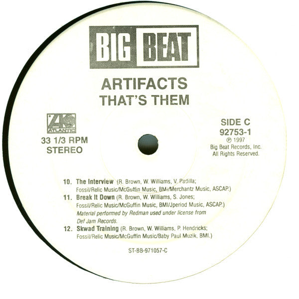 Artifacts : That's Them (2xLP, Album)