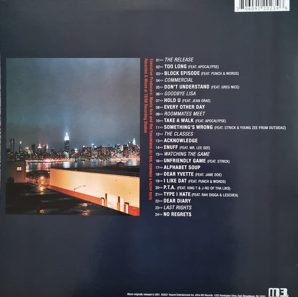 Masta Ace : Disposable Arts (2xLP, Album, Ltd, RE, Red)