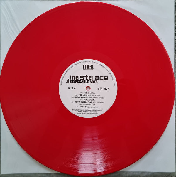 Masta Ace : Disposable Arts (2xLP, Album, Ltd, RE, Red)