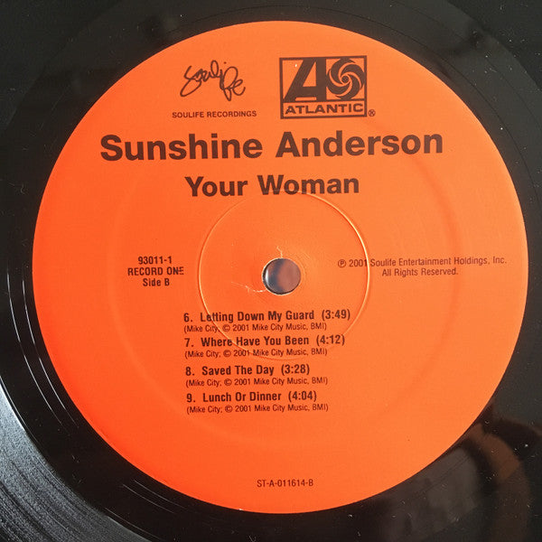 Sunshine Anderson : Your Woman (2xLP, Album)