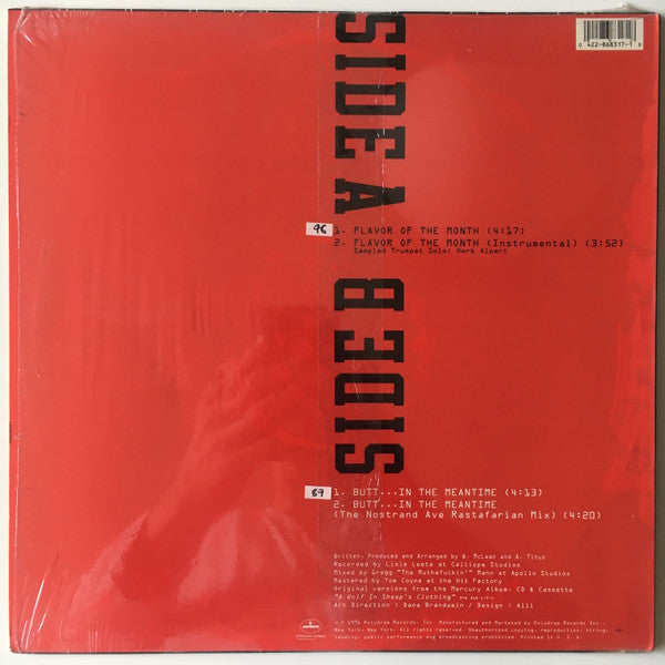 Black Sheep : Flavor Of The Month (12", Single)