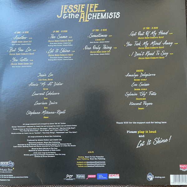 Jessie Lee & The Alchemists : Let It Shine (2xLP, Album)