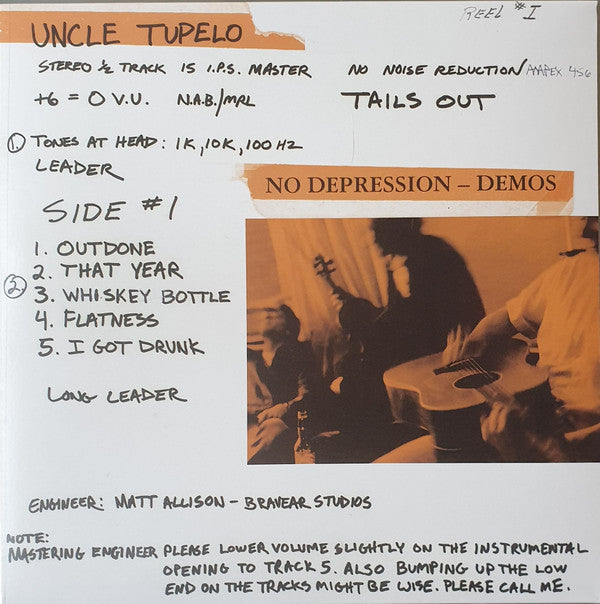 Uncle Tupelo : No Depression - Demos (LP, Album, RSD)