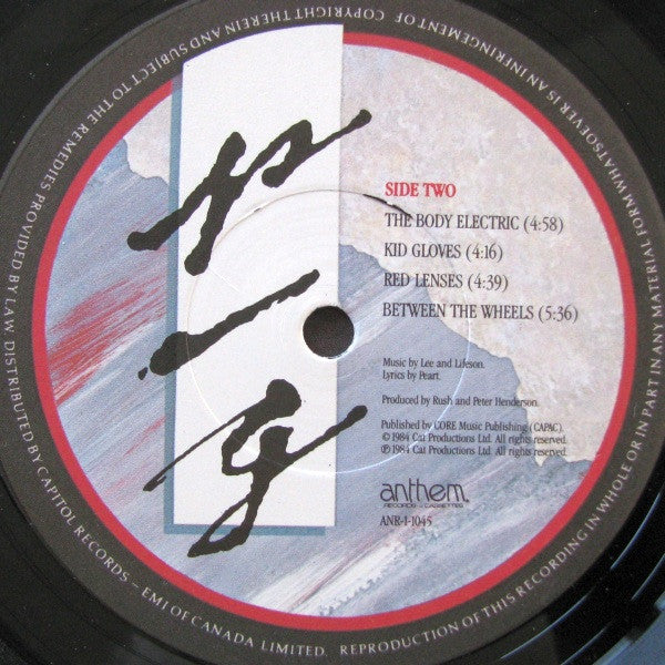 Rush : Grace Under Pressure (LP, Album)