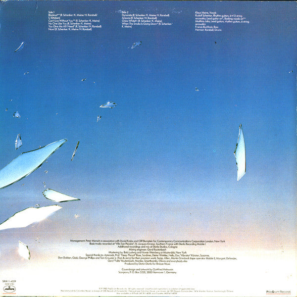 Scorpions : Blackout (LP, Album, Club)